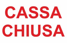 CARTELLO SEGNALETICO -CASSA