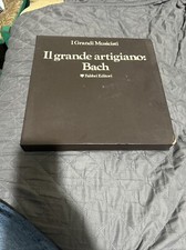 I Grandi Musicisti  Il Grande Artigiano Bach Fabbri Editore  Dischi 8 Di 33 Giri