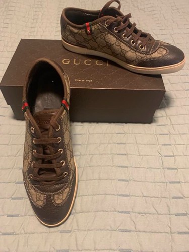Gucci brown monogram canvas - gucci,