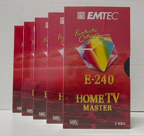 Videocassette vhs vergini - 5,