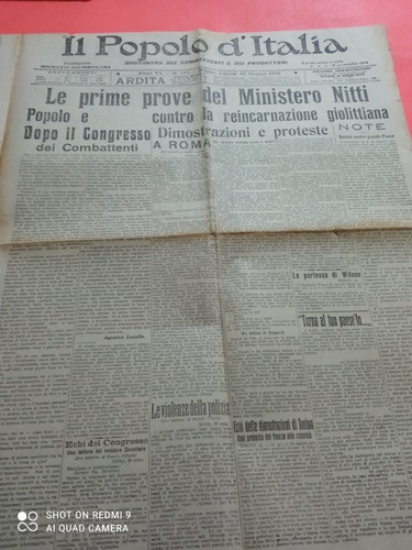 Popolo italia 6 - il, 30-6-1919