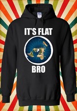 Felpa con cappuccio Flat Earth