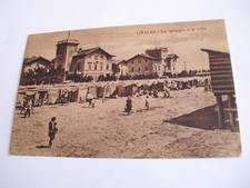 Gorizia - Grado la spiaggia e le ville - spedita f. p. 1928