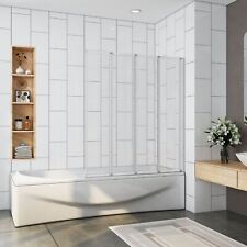 H.140CM SOPRAVASCA 4/5 ANTE PIEGHEVOLI VETRO 4MM TELAI PROCESSO DI ELETTROFORESI