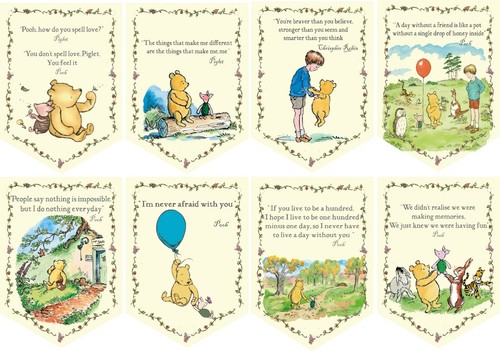 Winnie the pooh bunting - the,