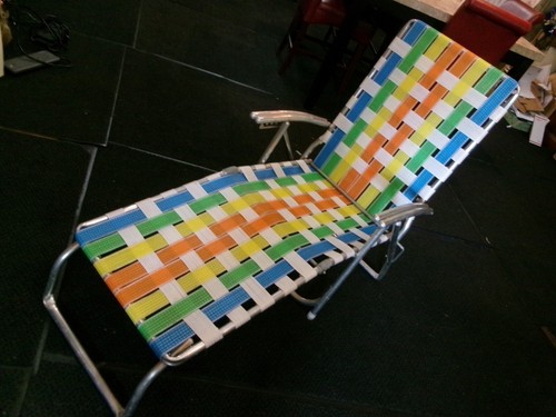 Chaise longue alluminio - in,