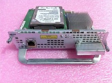 Cisco NM-CUE Module Unity Expres 40 GB HD testato CME 100 cassetta postale Lcns CUE 7.0.3