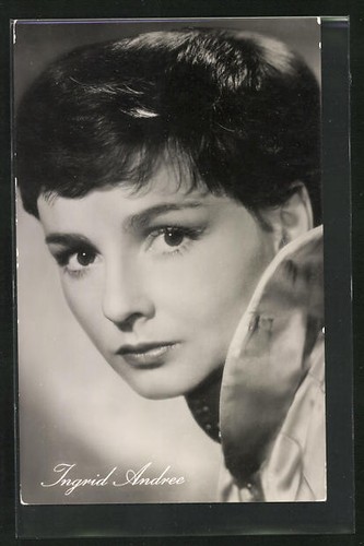 Cartolina attrice ingrid - cartolina,