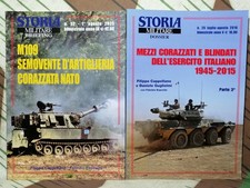 LOTTO STORIA MILITARE BRIEFING M109 + DOSSIER MEZZI CORAZZATI 1945-2015 PARTE 3