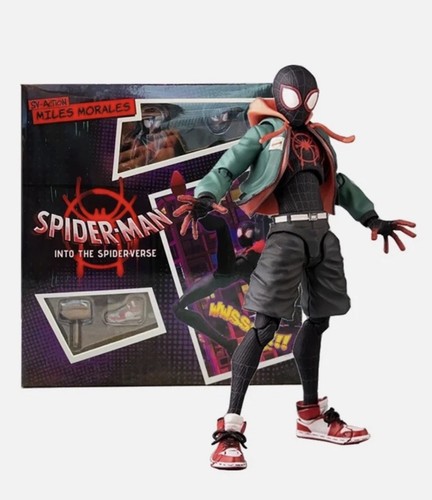 Action figure spider man miles - spider-man,