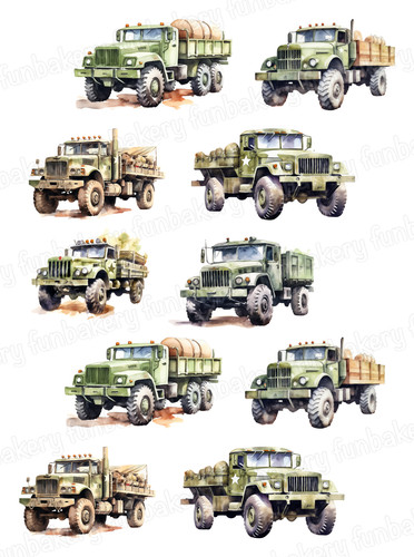Cake topper soldato militare