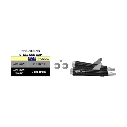 Marmitte arrow slip - marmitte, slip-on