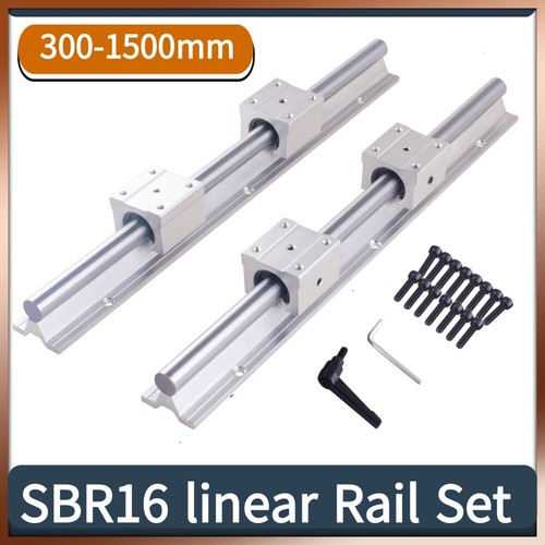 Sbr16 300mm 4500mm guida - sbr16, 300mm-4500mm