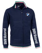 FELPA TRICOLORE LOGO ricamato BMW MOTORRAD CORSE ITALIA
