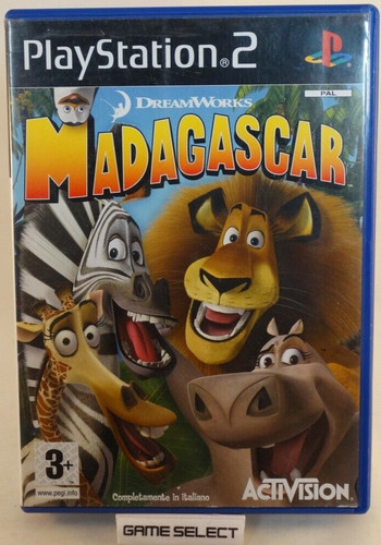 Madagascar dreamworks sony ps2 - dreamworks,