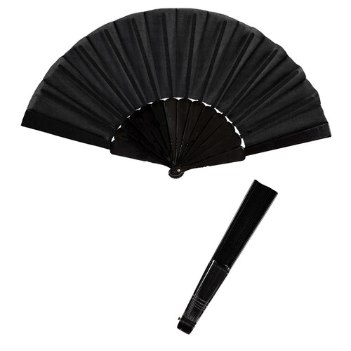 Ventaglio nero tessuto 23 - nero,