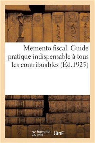 Memento fiscal guide - memento,