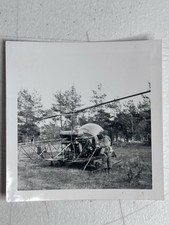 RARE Vtg Photo US Army Bell