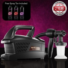 maximist EVOLUZIONE TNT spray abbronzatura MACCHINA + funkissed ABBRONZANTE 3 x