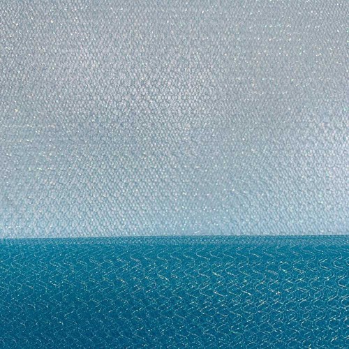Tessuto tulle ondina lurex - tulle,