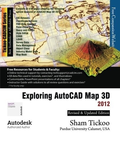Exploring autocad map 2012 - map, 3d