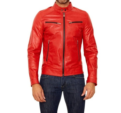 Giacca uomo vera - giacca, pelle