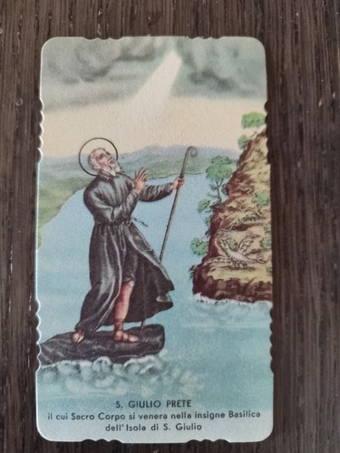 San giulio prete - prete,, card