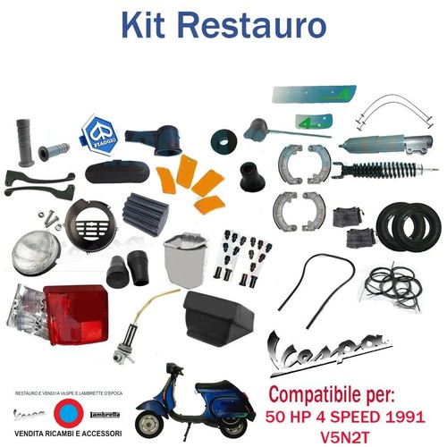 Kit restauro vespa 4 - restauro, hp