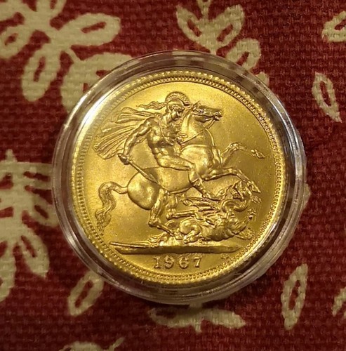 Sterlina oro regina elisabetta - oro,