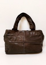 Borsa donna VERA PELLE marrone Mark Italy Lavorazione Artigianale