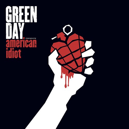 Green day american idiot - green,