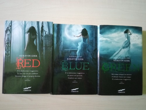 Trilogia delle gemme red - trilogia, gemme: