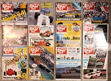 LOTTO 13 numeri AUTOSPRINT 1979 1980 1981 1982 tutti articoli Gilles Villeneuve 