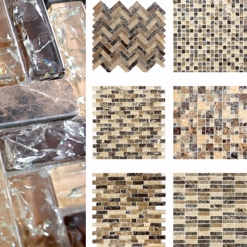 Vetro pietra naturale mosaico - vetro,