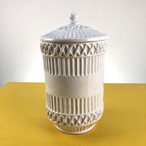 Vaso vintage bianco - bianco, in