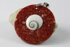 Corallo Conchiglia Pendente In