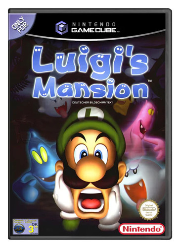 Gioco luigi mansion per gc - gioco,