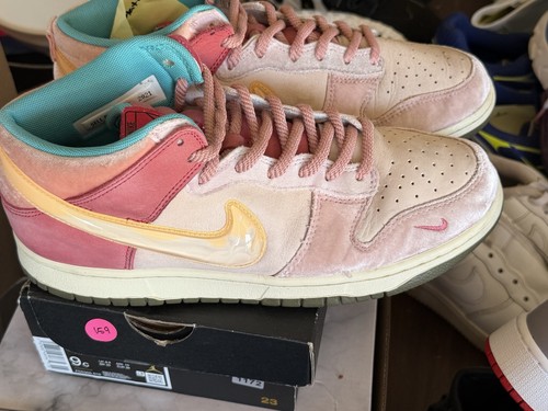 Nike dunk mid strawberry - dunk, milk
