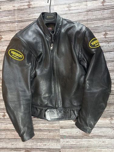 Giacca moto vanson pelle - vanson, cobra