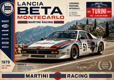 LANCIA BETA MONTECARLO Poster