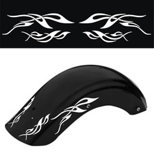 Adesivo parafango moto TRIBALE TATOO 2 custom harley chopper vari colori c. 1864