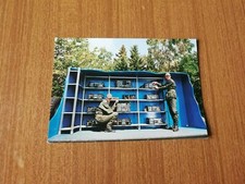 1985 SCUOLA TRASMISSIONI ESERCITO ROMA CARTOLINA ESPOSIZIONE IN SHELTER TECNICA