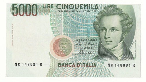 5000 lire bellini - 5000,