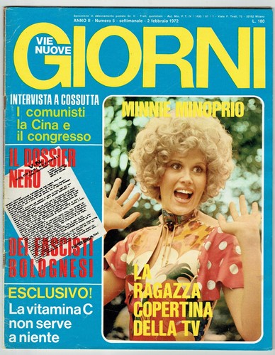 Vie nuove 1972 minnie - vie,