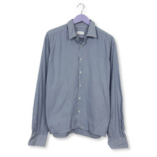 Camicia Prada a righe blu e