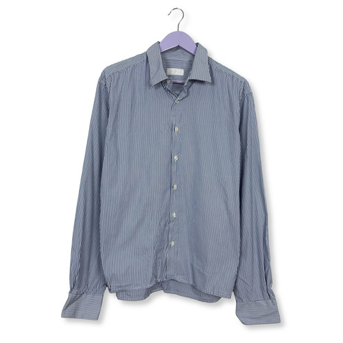 Camicia prada righe blu e - blu,