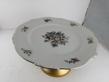 Crown Bavaria Bouquet Floreale 10” Piatti Piatti Made in Germany X8 Pezzi