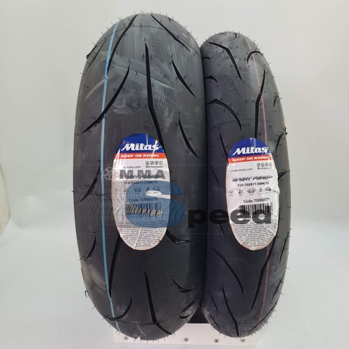 Coppia pneumatici 120 17 - zr, 120/70/17