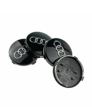 Coprimozzi audi mm black - coprimozzi, 60
