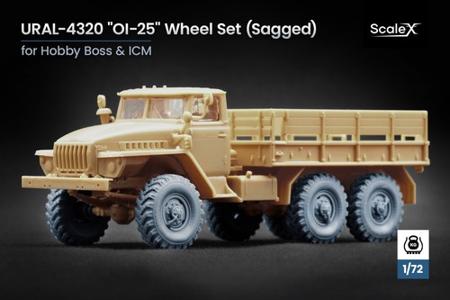 Scalex 72016w ural 4320 - scalex, ural-4320